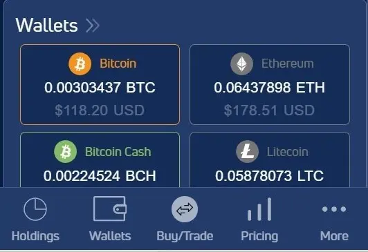 Multi-Currency Wallets.